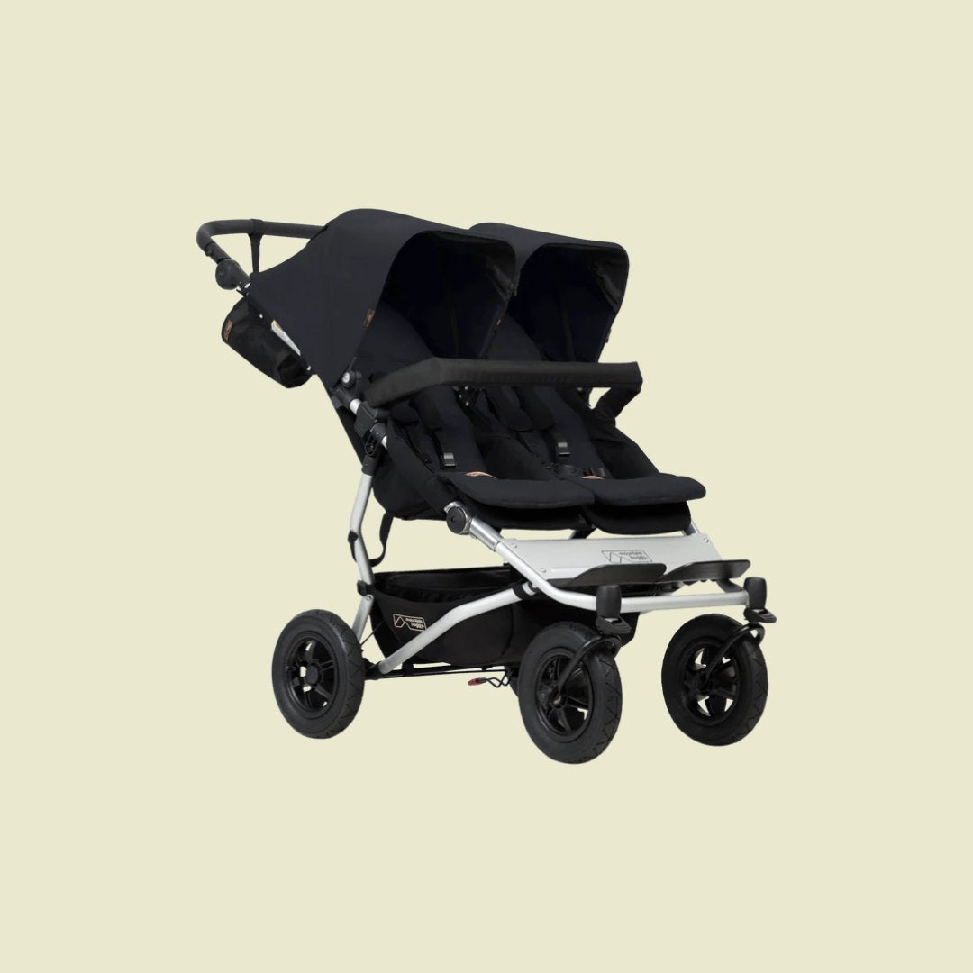 Luxury Strollers Twin Stroller Mountain Buggy Duet Deluxe Mountain Buggy  Duet 2024 Review