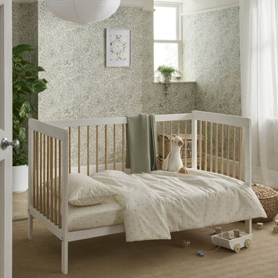 Cuddle Co - Nola 3 Piece Nursery Furniture Set - White & Natural