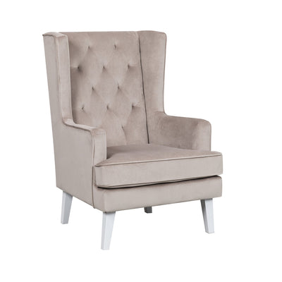 Nursery Collective - Convertible Nursing Rocking Chair & Footstool - Mink Grey