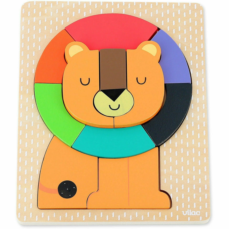 Vilac - Rainbow Lion Puzzle