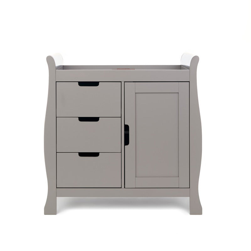 Obaby Stamford Luxe 5 Piece Room Set - TAUPE GREY