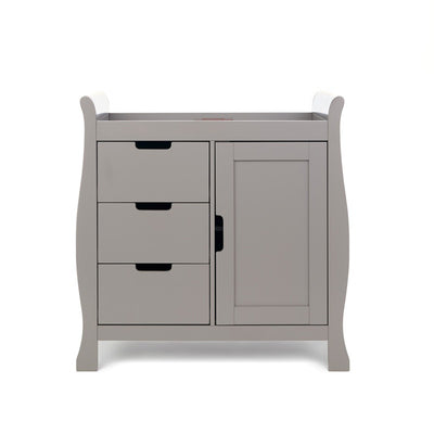 Obaby Stamford Luxe 7 Piece Room Set - TAUPE GREY
