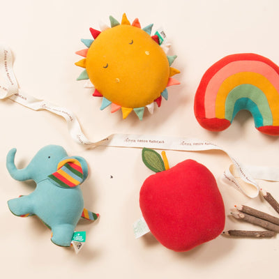 Little Green Radicals - An Apple A Day Organic Soft Toy