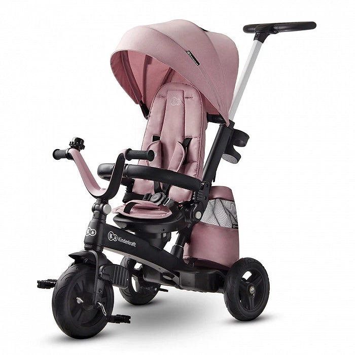 Kinderkraft Easytwist Tricycle Pink – My Baby Stroller