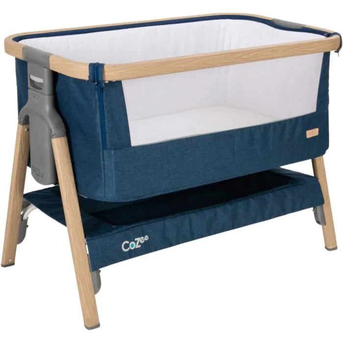 Tutti Bambini CoZee Bedside Crib - Midnight Blue