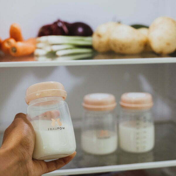 Fraupow Milk Storage & Feeding Bottles – 3 Pack