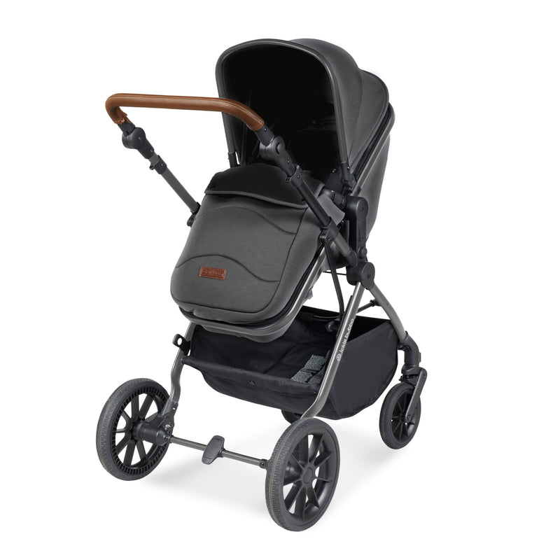 Ickle Bubba - Cosmo 2 in 1 Pushchair Set - Graphite/Tan
