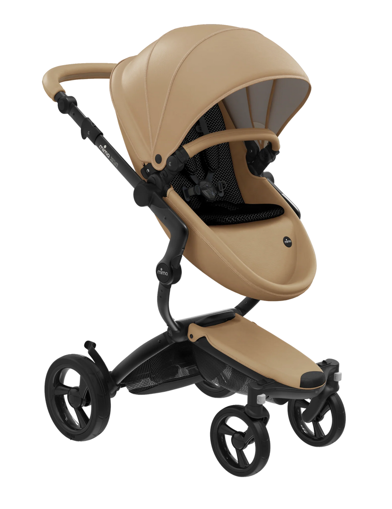 mima xari Pram Pushchair Latte Black My Baby Stroller