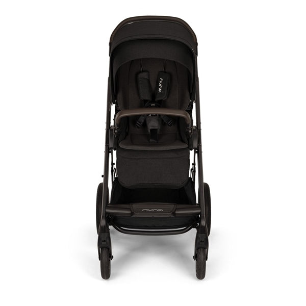 Nuna MIXX Next + ARRA Flex Travel System + Luxury Accessories Bundle - Caviar