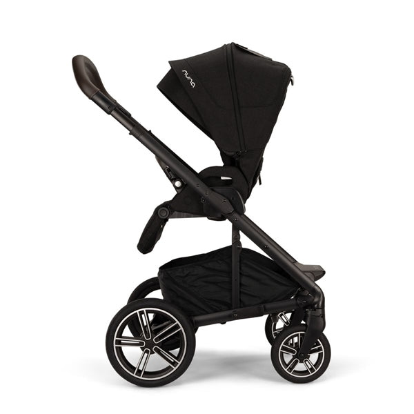 Nuna MIXX Next + ARRA Flex Travel System + Luxury Accessories Bundle - Caviar