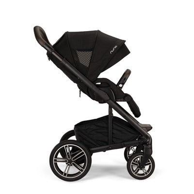 Nuna MIXX Next + ARRA Flex Travel System + Luxury Accessories Bundle - Caviar
