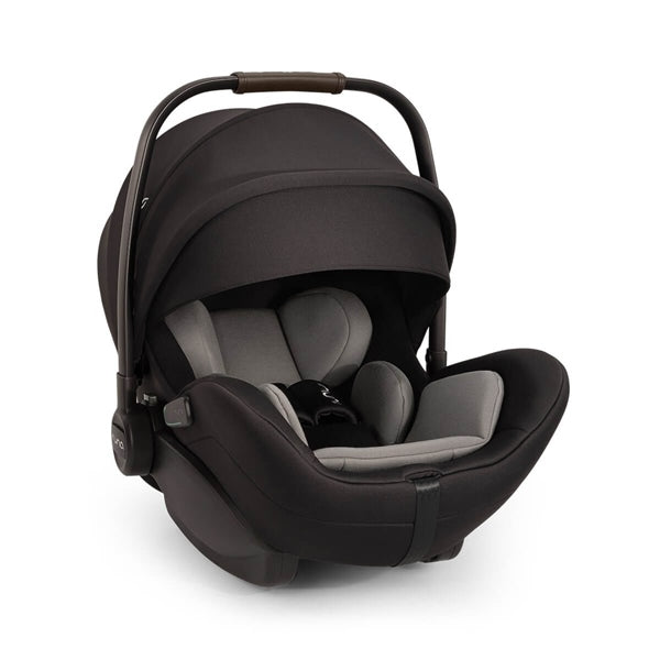 Nuna MIXX Next + ARRA Flex Travel System + Luxury Accessories Bundle - Caviar