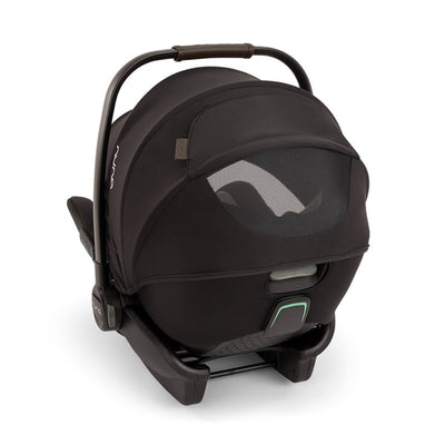 Nuna MIXX Next + ARRA Flex Travel System + Luxury Accessories Bundle - Caviar