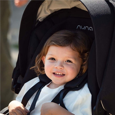 Nuna MIXX Next + ARRA Flex Travel System + Luxury Accessories Bundle - Caviar