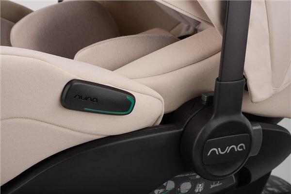 Nuna MIXX Next + ARRA Flex Travel System- Biscotti + Luxury Accessories Bundle