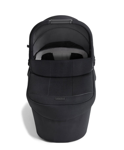 Joie Finiti Flex Travel Ready Bundle in Eclipse with carry cot and infant carrier in black