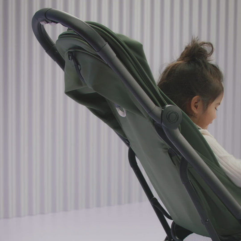 Bugaboo Butterfly Travel Pushchair - Black/Midnight Black - + Free Transport Bag