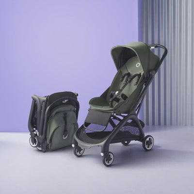 Bugaboo Butterfly Travel Pushchair - Black/Midnight Black - + Free Transport Bag