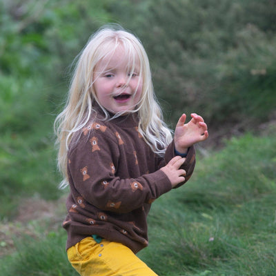 Little Green Radicals - From One To Another Bear Knitted Jumper