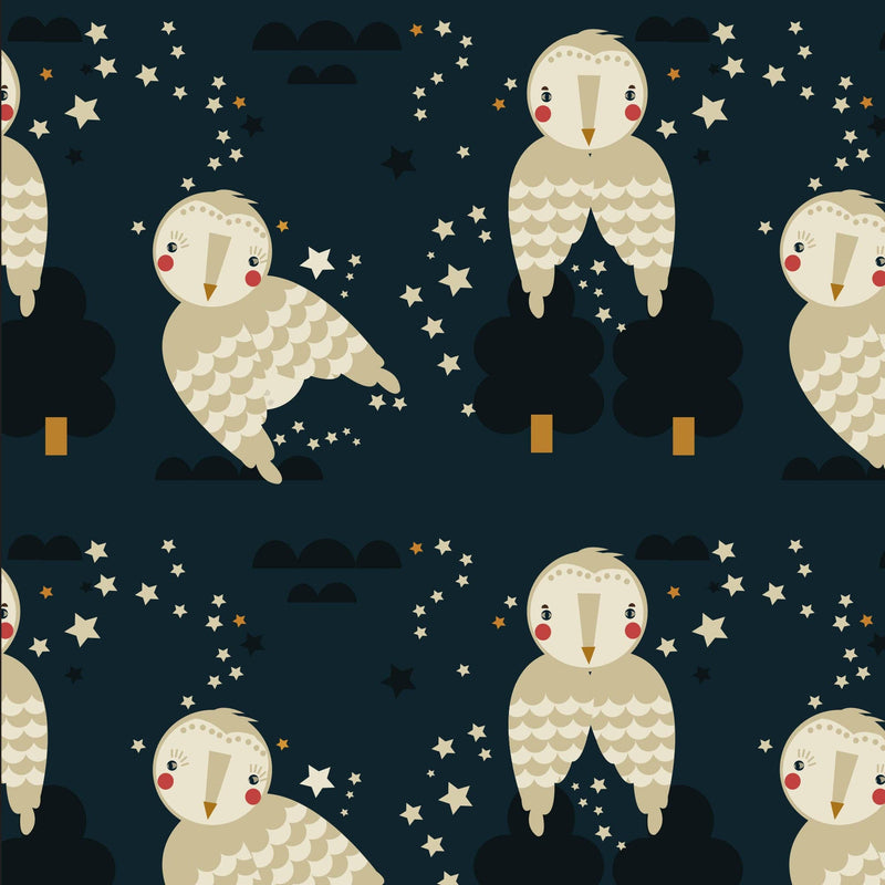 Little Green Radicals - Winter Owls Playdays Dungarees