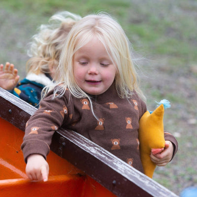 Little Green Radicals - From One To Another Bear Knitted Jumper