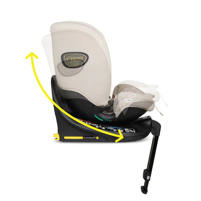 All in All Extra i-Size 360 Car Seat Whisper