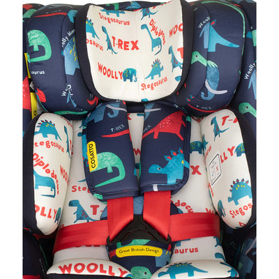 Come and Go i-Size 360 Rotate Car Seat D is for Dino (5PP)