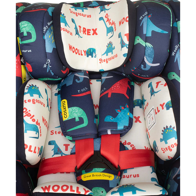 Come and Go i-Size 360 Rotate Car Seat D is for Dino (5PP)