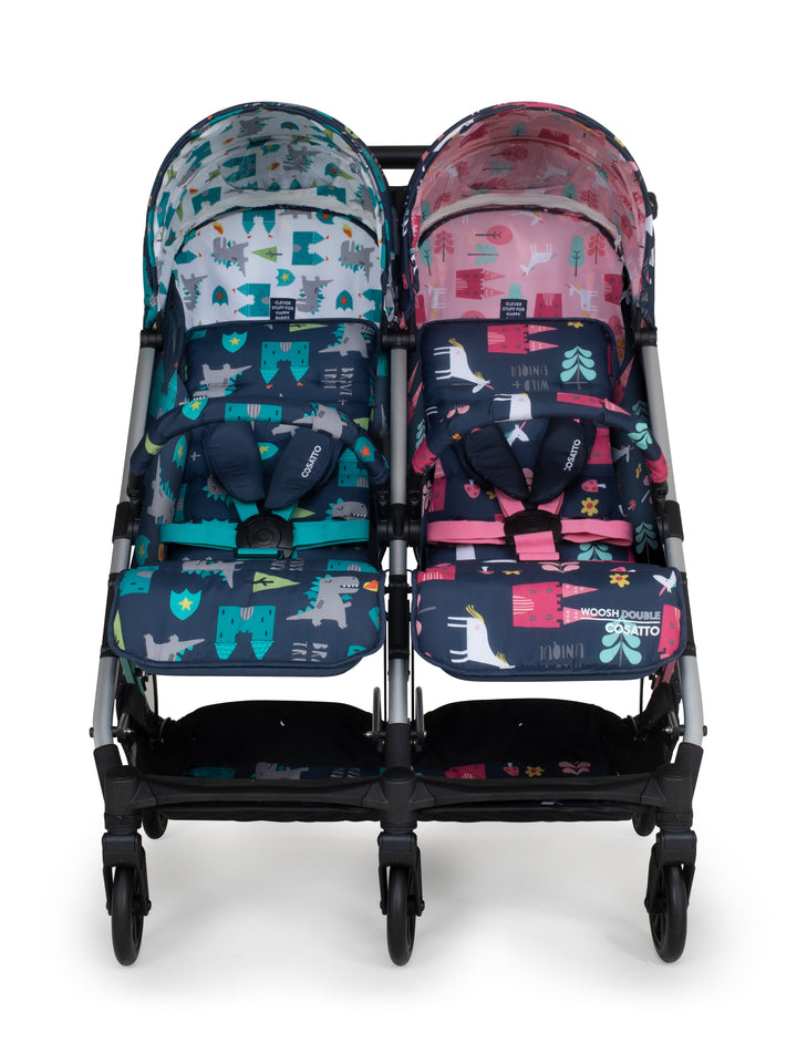 sis and bro double stroller Cosatto Woosh Double Fairy Tale – My Baby Stroller