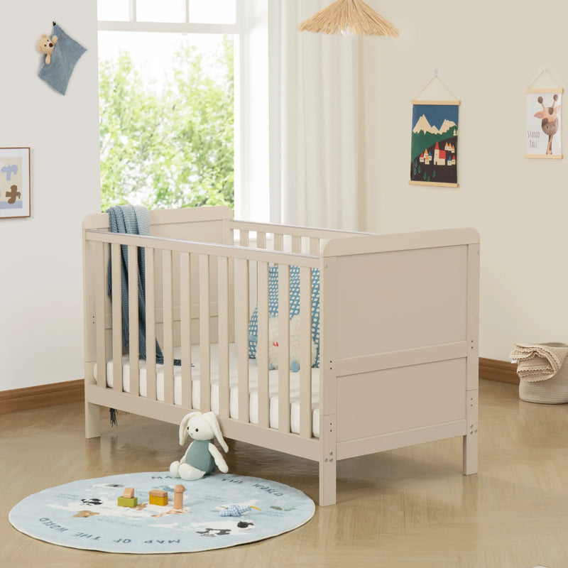 Babymore - Caro Urban Cot Bed – Cashmere