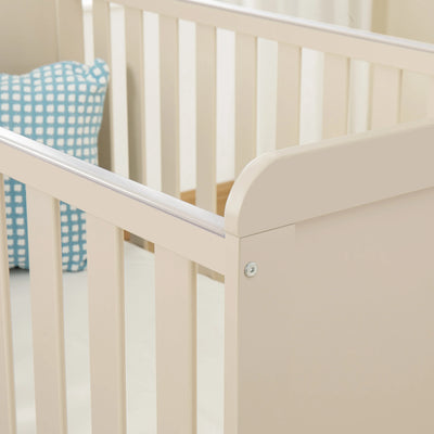 Babymore - Caro Urban Cot Bed – Cashmere