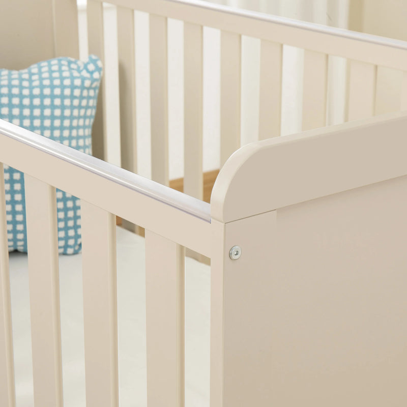 Babymore - Caro Urban Cot Bed – Cashmere