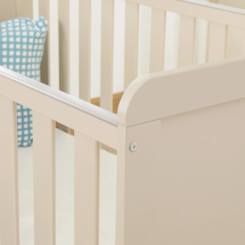 Babymore - Caro Urban Mini Cot Bed – Cashmere