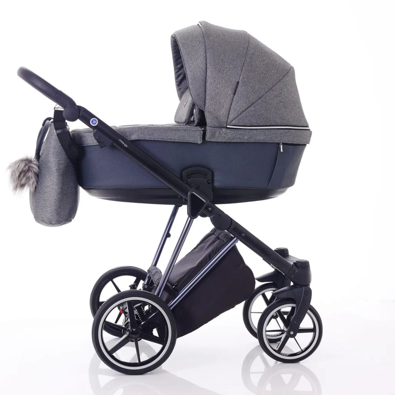 Mee-go Milano Plus - Travel System with matching car seat - Cloud