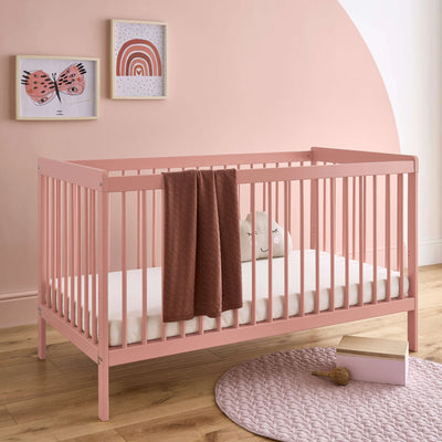 CuddleCo - Nola Cot bed - Blush Pink