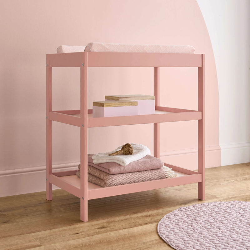 CuddleCo - Nola Changing Table - Blush Pink