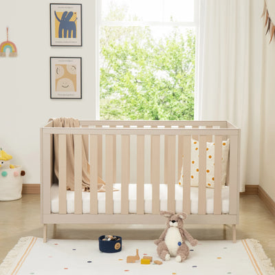 Babymore - Dante Cot Bed – Cashmere