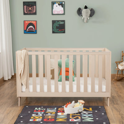 Babymore - Dante Cot Bed – Natural