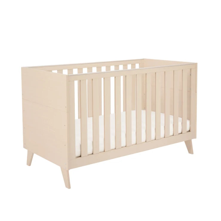 Babymore - Dante Cot Bed – Natural