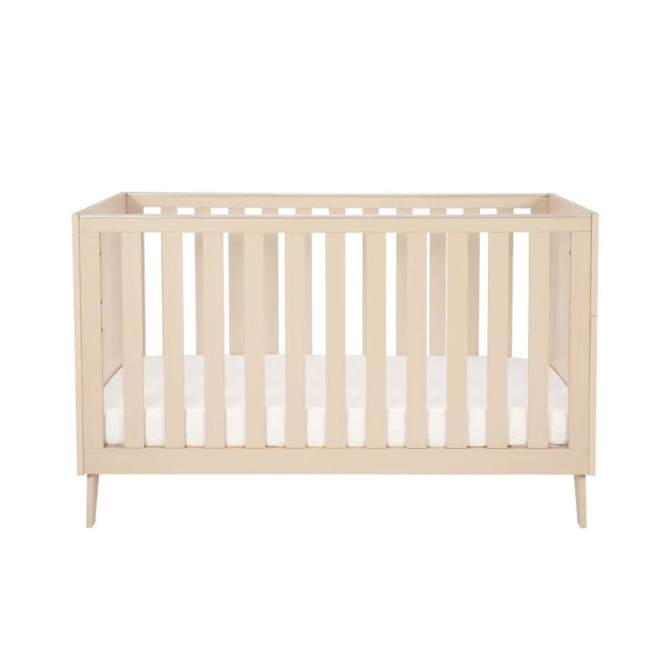 Babymore - Dante Cot Bed – Natural