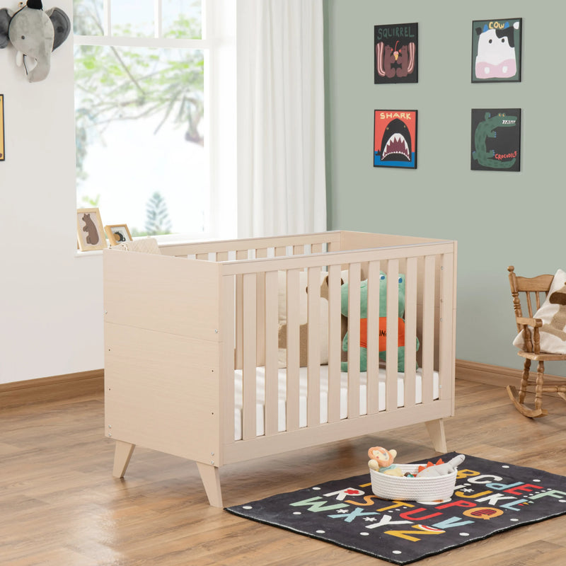 Babymore - Dante Mini Cot Bed – Natural