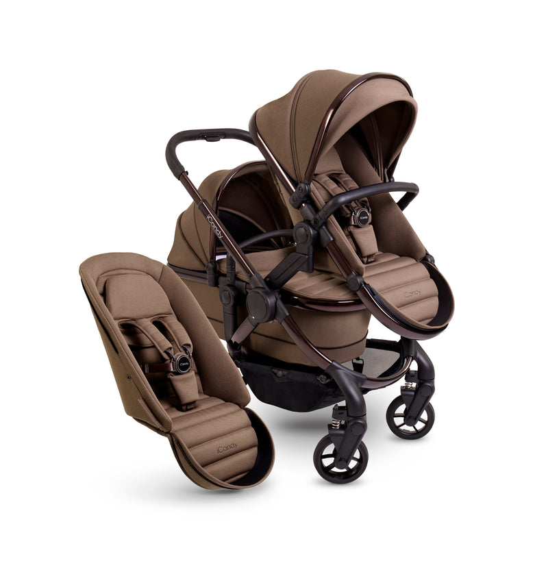 iCandy Peach 7 Pushchair & Carrycot - Double Bundle - Coco