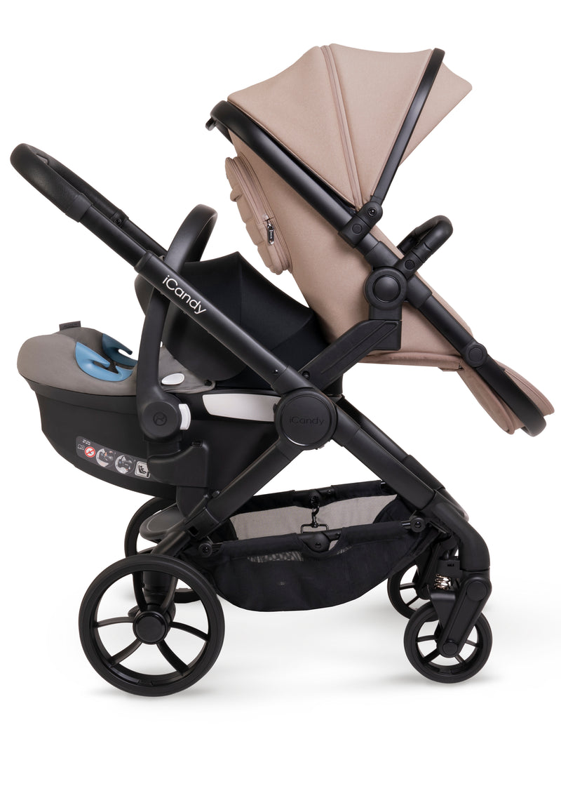 iCandy Peach 7 Pushchair & Carrycot - Double Bundle - Cookie