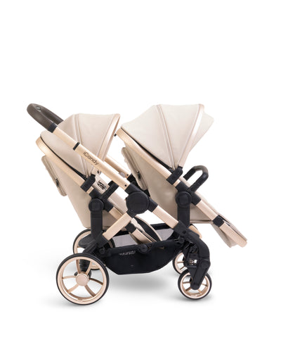iCandy Peach 7 Pushchair & Carrycot - Double Bundle - Biscotti