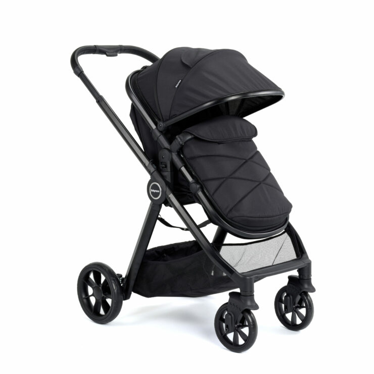 Babymore - Mimi 2 in 1 Pram Pushchair – Black