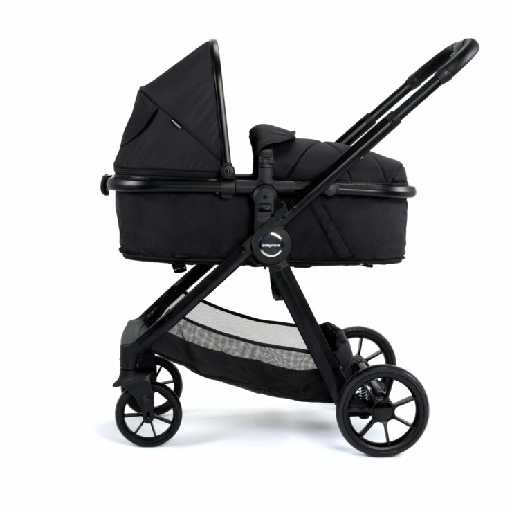 Babymore - Mimi 2 in 1 Pram Pushchair – Black