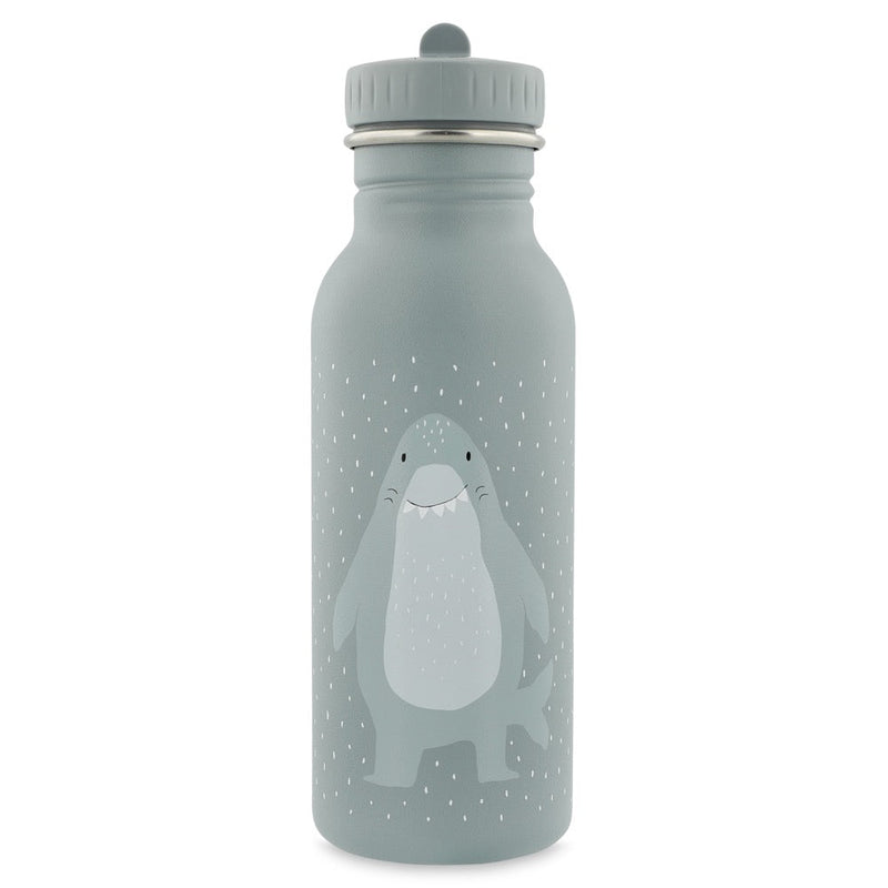 Trixie stainless steel 500ml kids water bottle with shark design and leakproof cap