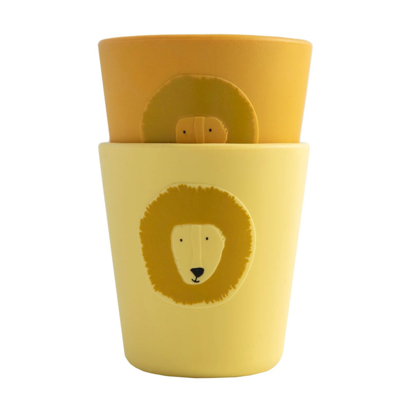 Trixie - Silicone cup 2-pack - Mr. Lion
