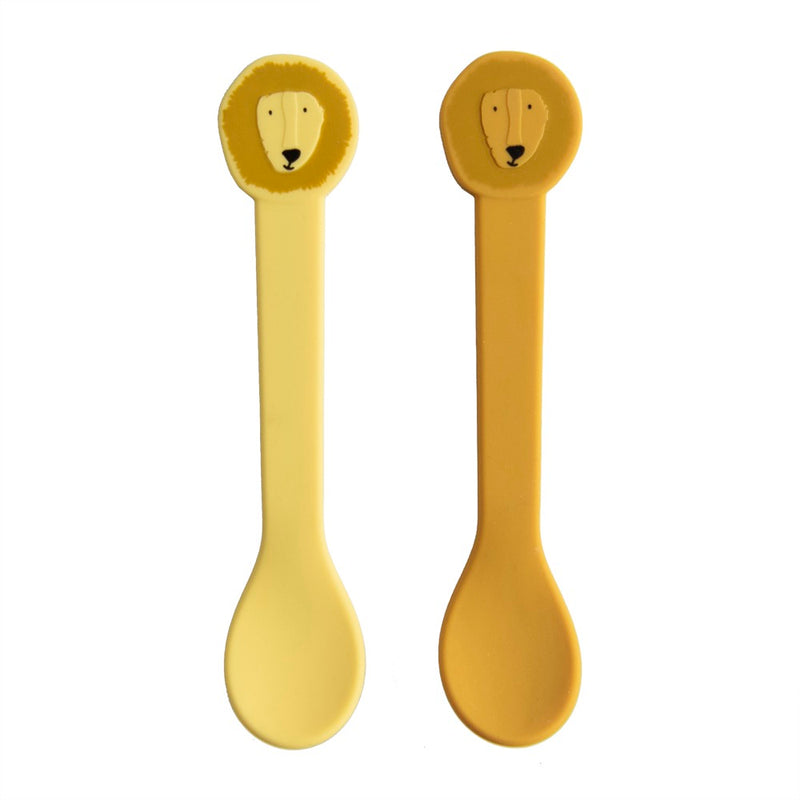 Trixie - Silicone spoon 2-pack - Mr. Lion