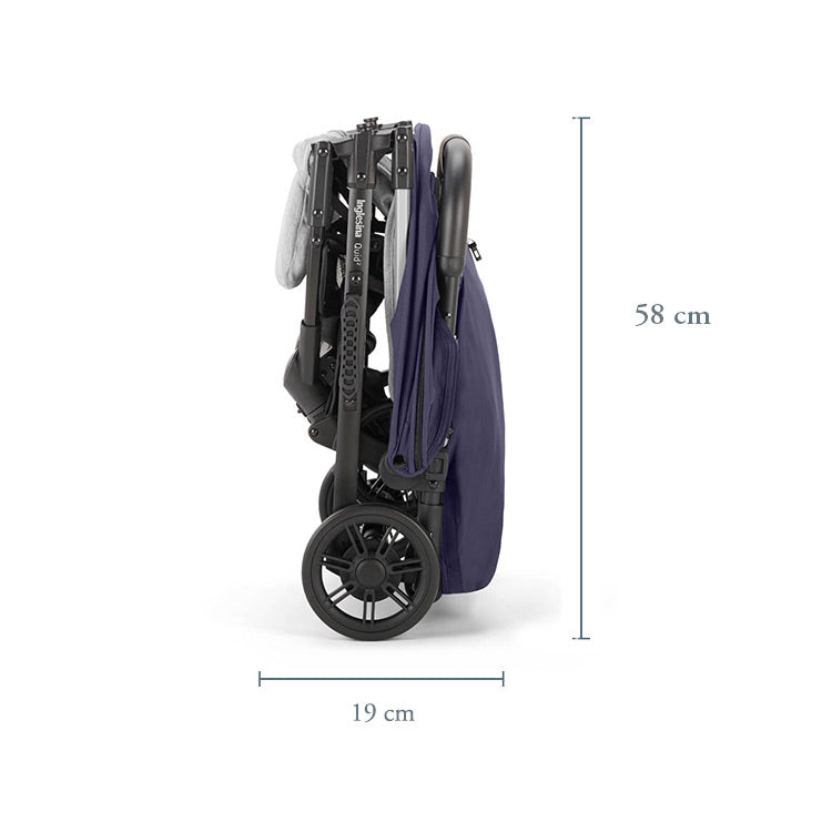 Inglesina Quid Compact Lightweight Stroller - Stormy Grey